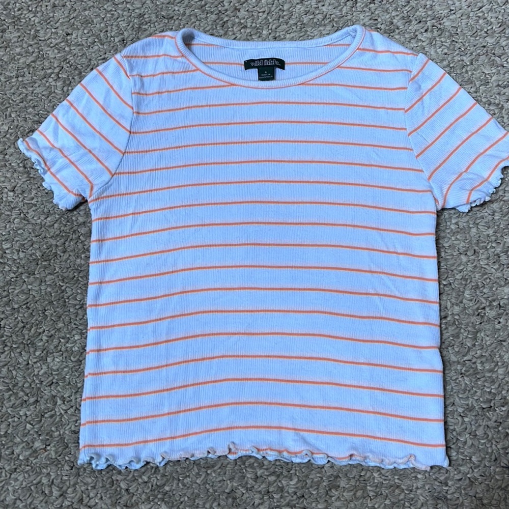 Wild fable striped top